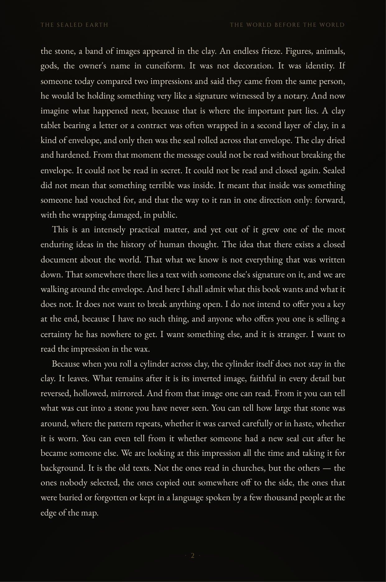 Sample PDF page — the typesetting